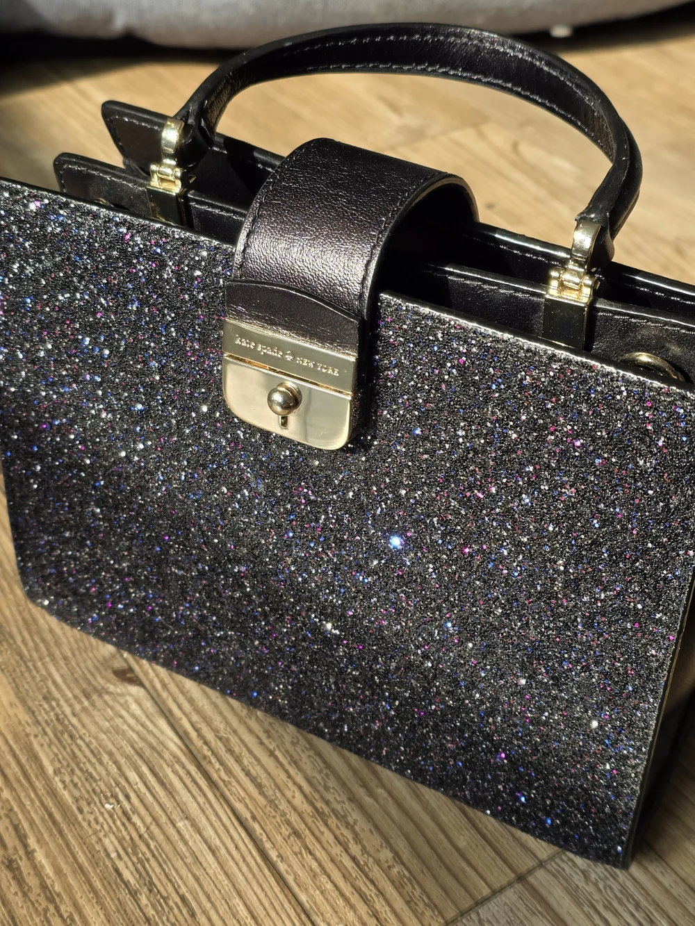 Kate Spade Sunset Lane Mini Kirin Glitter Crossbody